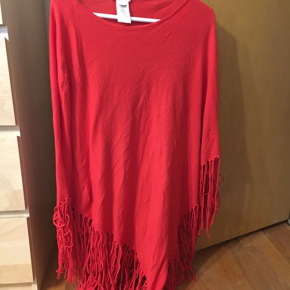 Minnie Rose red poncho- brand new